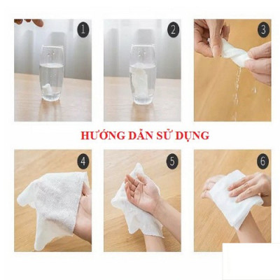 Combo 20 viên khăn nén du lịch Grofa