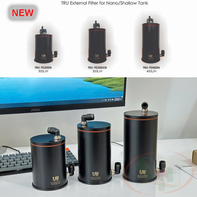 Lọc thùng mini TRU PVC Nano External Filter bể cá tép thủy sinh shallow