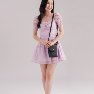 Túi Yuumy ( Thời trang nữ mini đựng điện thoại - Túi đeo chéo da Seasand YN239 )