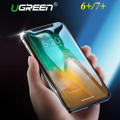 Ugreen UG50947LP171TK cho iPhone 6 Plus + 7 Plus Miếng dàn cường lực độ cứng chuẩn 9H - HÀNG CHÍNH HÃNG