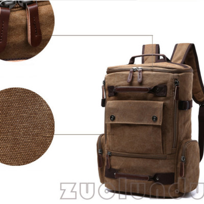 Balo nam thời trang vải canvas cao cấp phong cách mới