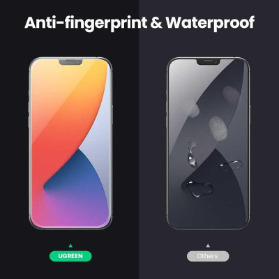 Ugreen UG20388SP158TK 2 miếng dán Iphone 12 Mini 5.4inch Trong suốt 9H cường lực bảo vệ chống rơi - HÀNG CHÍNH HÃNG