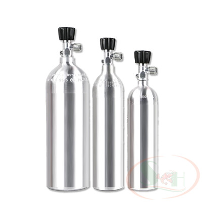 Bình co2 nhôm Taiwan Aqua Classic DIY 1L / 2L / 4L rỗng khí bể thủy sinh cá tép cảnh