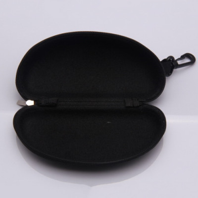 Hộp đựng mắt kính có móc treo, Hộp đựng mắt kính thiết kế khóa kéo có móc treo nhỏ gọn tiện dụng - Màu đen