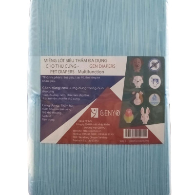 Miếng lót vệ sinh cho thú cưng bộ 10 miếng