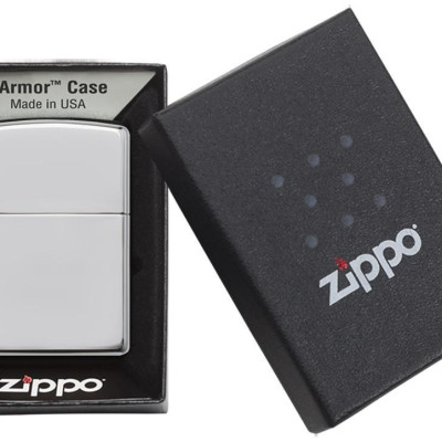 Bật lửa Zippo Armor High Polish Chrome 167