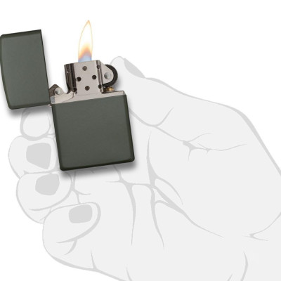Bật Lửa Zippo Zippo Classic Matte Green 221