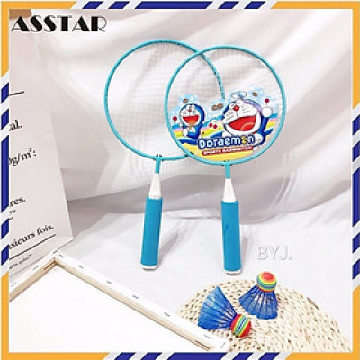 Bộ 2 Vợt Cầu Lông Trẻ Em, Tặng Kèm 2 Quả Cầu, Vợt Cầu Lông Cho Bé Từ 3-15 Tuổi, Hàng Nhập Khẩu