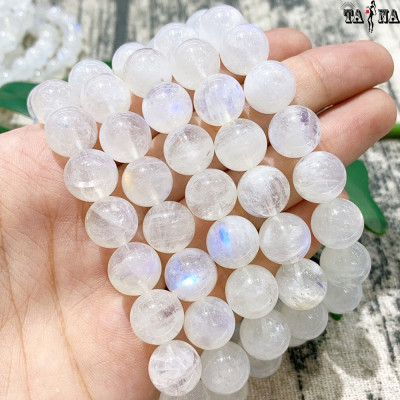Vòng tay đá mặt trăng (Moonstone) 5A VIP hợp mệnh Kim, Thủy