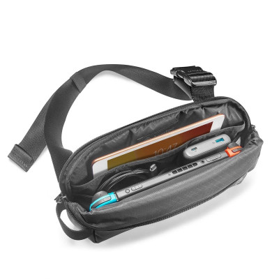 Túi Đeo Chéo TOMTOC Lightweight Codura Sling Bag T21S1 Multi-Colors - Hàng Chính Hãng
