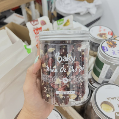 Nhân Óc Chó Đỏ Oaky 350gram (Size Lớn) - Nhập Khẩu Mỹ, Ăn Kiêng Healthy