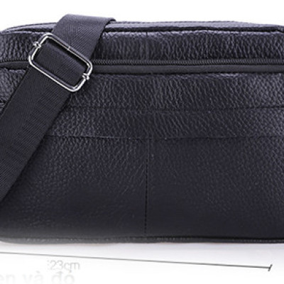 Túi đeo chéo da thật cao cấp Đồ Da Thành Long TLG 208241