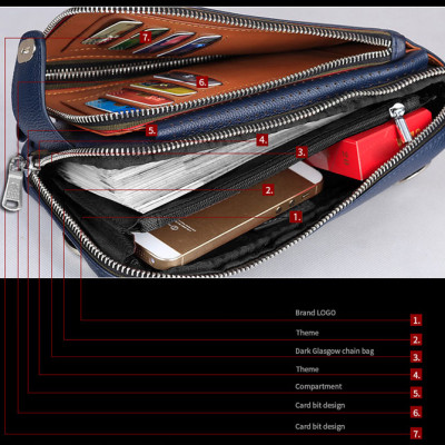 Túi xách nam da thật ELLY HOMME – ETM10