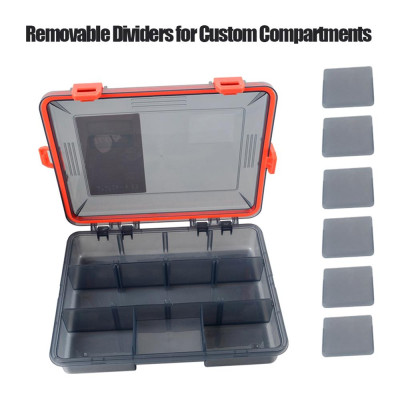 Hộp đựng đồ câu cá tiện dụng 13 ngăn kchông thấm nước