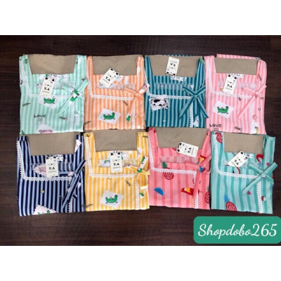 Đồ bộ nữ,đồ ngủ mặc nhà vải lụa quần dài BD 111 họa tiết dễ thương size 47-62kg.