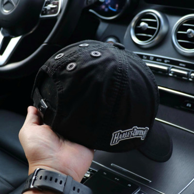 Nón kết, mũ lưỡi trai Harley Davision phối vải kaki form chuẩn siêu đẹp