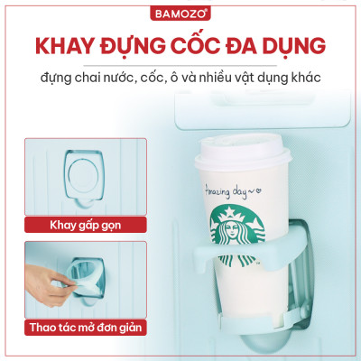 Vali du lịch BAMOZO cao cấp 8812 vali kéo nhựa được bảo hành 5 năm