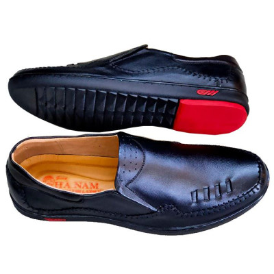 Giày mọi nam da bò thật HÀ NAM cao cấp GM2037