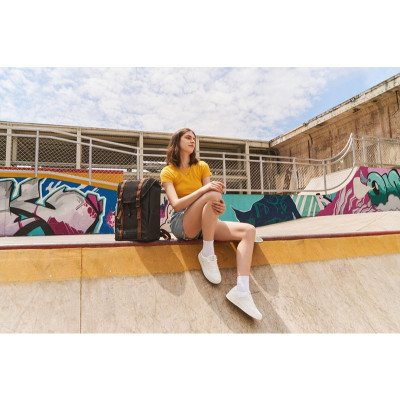  Balo TOMTOC (USA) Vintpack Laptop BackPack Cho Macbook/ Laptop 13-14 Inch Dung Tích Lớn 17L