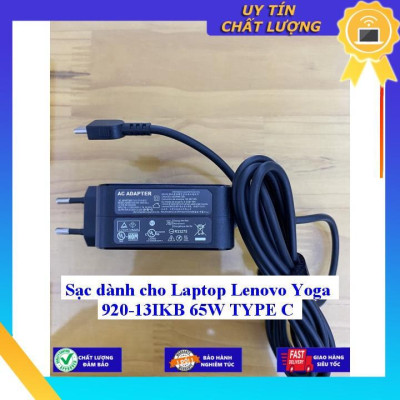 Sạc dùng cho Laptop Lenovo Yoga 920-13IKB 65W TYPE C - Hàng Nhập Khẩu New Seal