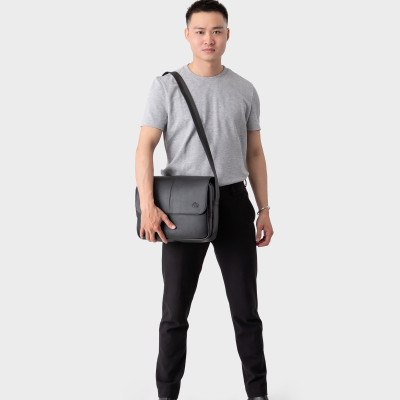 Túi Lata ( Thời trang nam công sở cỡ trung - Túi đeo chéo da TN27 )