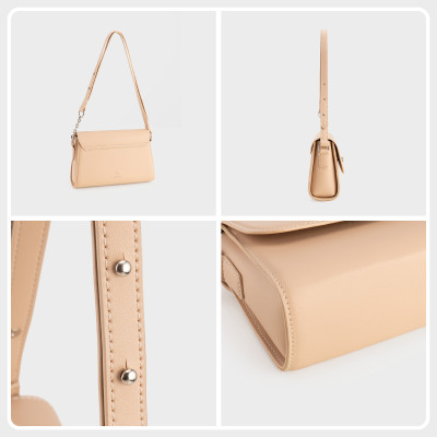 Túi Yuumy ( Thời trang nữ khoá xoay kim loại sang trọng size 21 - Túi đeo chéo da Seasand YN301 )