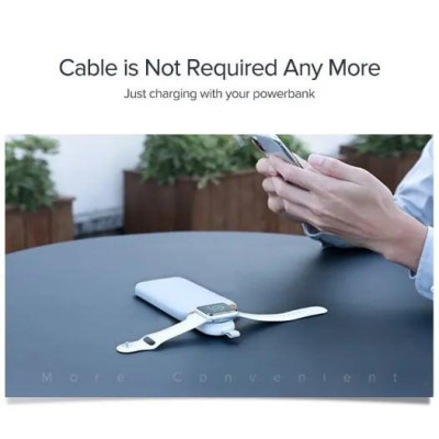 Ugreen UG50944CD144TK Màu Trắng Sạc không dây cho đồng hồ thông minh Apple có Chip MFI - HÀNG CHÍNH HÃNG