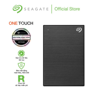 Ổ Cứng Di Động HDD Seagate One Touch 2TB 2.5" USB 3.0 + Phục Hồi Dữ liệu Rescue_Hàng chính hãng