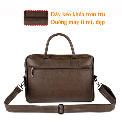 Cặp công sở, Cặp Laptop Xbags Lavish cao cấp Xb 4301, Đường may chắc chắn, Bền Bỉ