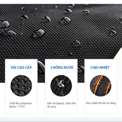 Balo laptop sức chứa lớn đi làm đi phượt chính hãng YVan 820