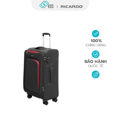 Vali Vải Ricardo The Vista 2.0 size 20/24/28 inch, Vải Polyester Trượt Nước, Bảo hành Quốc Tế 5 Năm