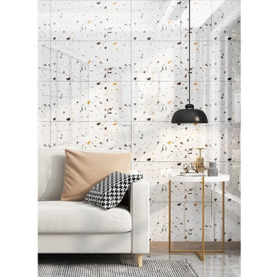 Bộ 20 Tấm Xốp Dán Tường 3D PVC Vân Đá 60x30cm Keo Sẵn Dày 2,5mm Cao Cấp, Sang trọng