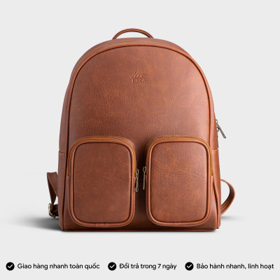 Balo Lata ( Thời trang nam đựng laptop cỡ trung - Balo da BAL48 )