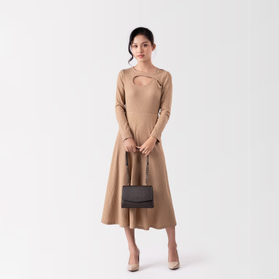 Túi Lata ( Thời trang nữ đi chơi cỡ trung - Túi đeo chéo da HN101 )
