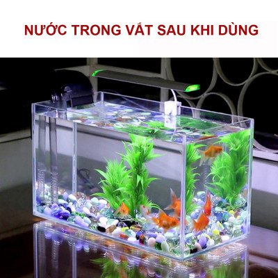 Vi Sinh hồ cá PSB 500ML 3IN1: trong nước, bổ sung VITAMIN, ổn định PH cho bể cá, hồ cá cảnh
