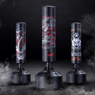 Trụ Đấm Bốc,Trụ Boxing 8725 Kết Cấu Da PU 4 Lớp Siêu Bền Cao Cấp Đại Nam Sport + Găng Đấm Bốc