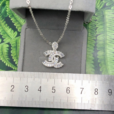Dây Chuyền Vòng Cổ Bạc  Chanel Đính Đá Tinh Tế BẠC HIỂU MINH DMD471