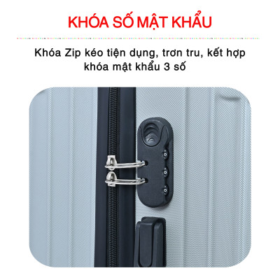Vali du lịch cao cấp Size 20inch- Chất lượng cao  KS-155