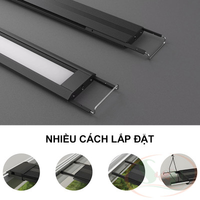 Đèn led Chihiros Universal WRGB Led Light 600, 800, 920, 1200, 1500 quang phổ bể thủy sinh cá tép
