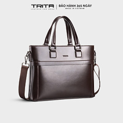 Cặp công sở Trita ( Thời trang nam phong cách - Cặp da TCA25 )