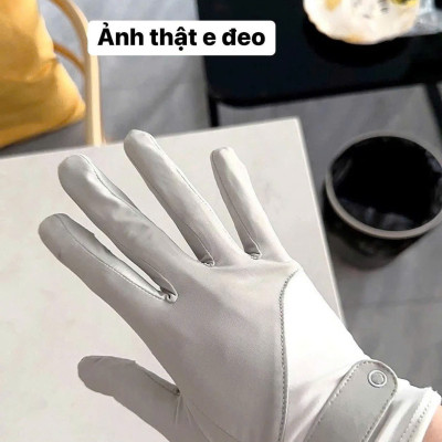 Găng Tay Chống Nắng UPF 50+ Cho Nữ - Chống Tia UV, Chống Trượt, Dành Cho Lái Xe Máy - HÀNG CHÍNH HÃNG MINIIN