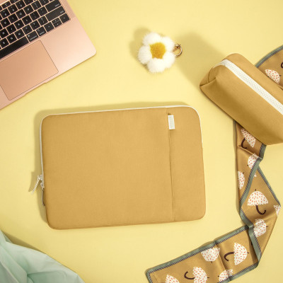 Túi Chống Sốc Tomtoc (USA) For Macbook Air/Pro 13inch Organized Corner Armor + Accessory Pouch A23 - Hàng Chính Hãng