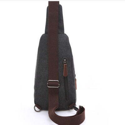 Túi đeo chéo đeo trước ngực nam vải canvas đa năng cao cấp phong cách mới