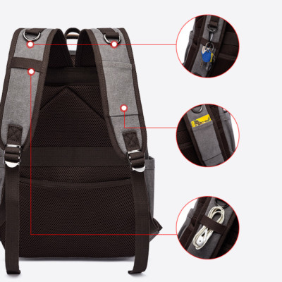 Balo nam nữ vải canvas cao cấp phong cách mới