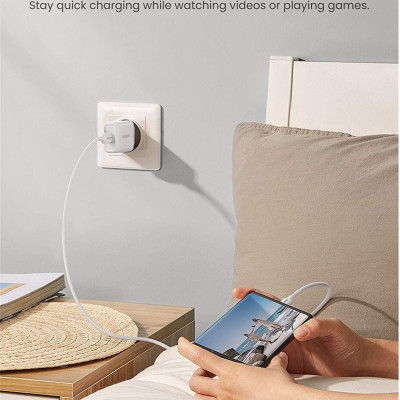 Ugreen UG10133CD122TK 18W QC3.0 màu Trắng Củ sạc nhanh cổng USB - HÀNG CHÍNH HÃNG