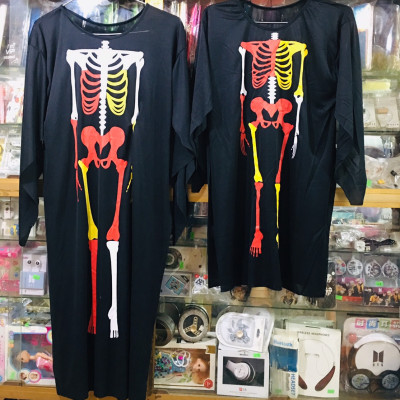 Áo xương hoá trang halloween