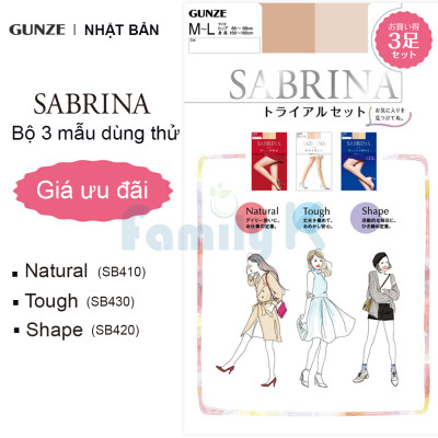 [VỎ ĐỎ MÃ MỚI] Vớ Quần tất Nhật SABRINA Natural da trần tự nhiên mặc hàng ngày chống nắng co giãn thoải mái có size lớn