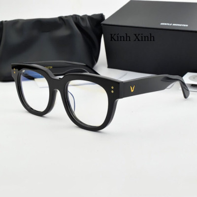 Gọng Kính, Kính Mắt vuông unisex Nhựa Acetate + Tặng Fullbox phụ kiện cao cấp