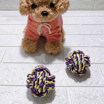 Đồ Chơi Bóng Cuộn Dây Thừng Cho Chó Mèo