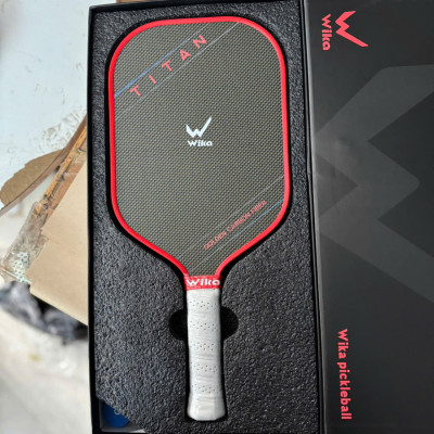 Vợt Pickleball Tian Wi-ka với mặt vợt Titanium vàng siêu bền, kiểm soát bóng tốt - bảo hành 3 tháng